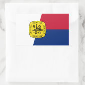 Drapeau de Memphis, Sticker rectangulaire du Tenne (Sac)