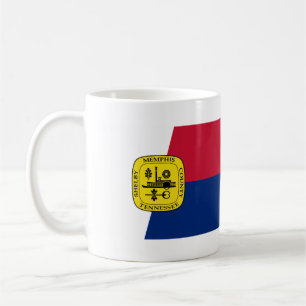 Drapeau de Memphis, Tennessee Coffee Mug