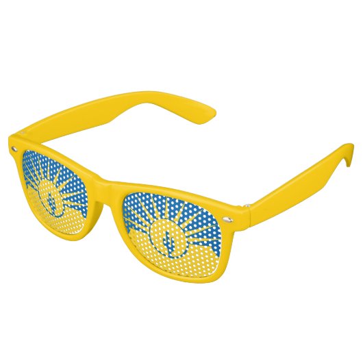 Drapeau de Mesa, Arizona Retro Lunettes de soleil (Angulaire)