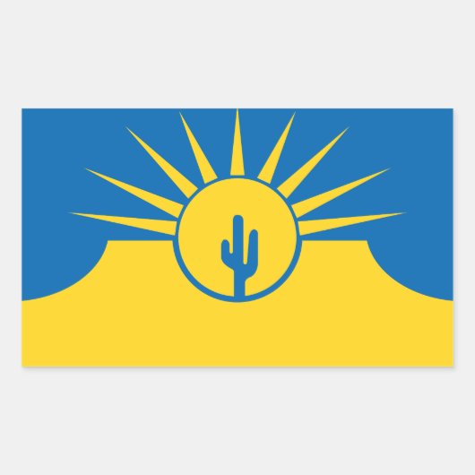 Drapeau de Mesa, Arizona Sticker rectangulaire (Devant)