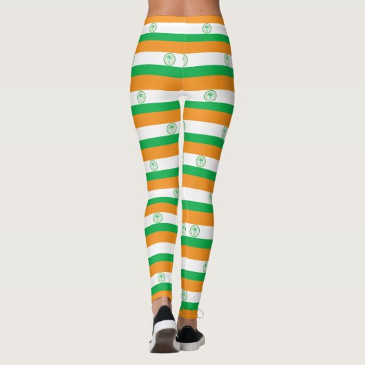 Drapeau de Miami, Floride Leggings (Dos)