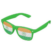 Drapeau de Miami, Floride Lunettes de soleil Retro (Angulaire)
