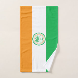 Drapeau de Miami, Floride Serviette à main