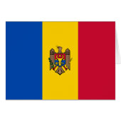 Drapeau de Moldova (Devant horizontal)