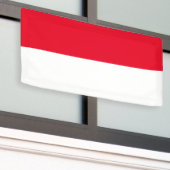 Drapeau de Monaco Monte Carlo panneau de bannière (Bâtiment extérieur)