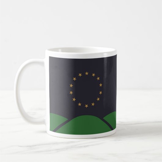 Drapeau de Montpelier, Mug de café du Vermont (Gauche)