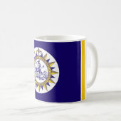 Drapeau de Nashville, Tennessee Coffee Mug (Devant droit)