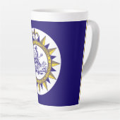 Drapeau de Nashville, Tennessee Latte Mug (Angle droit)