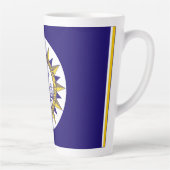 Drapeau de Nashville, Tennessee Latte Mug (Droite)