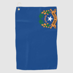 Drapeau de Neveda serviette de golf