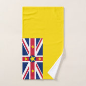 Drapeau de Niue (Serviette à main)