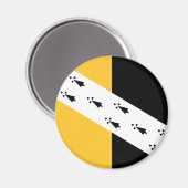 Drapeau de Norfolk Magnet (Recto/Verso)