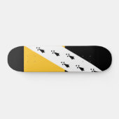 Drapeau de Norfolk Skateboard (Horz)