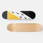 Drapeau de Norfolk Skateboard (Horz)