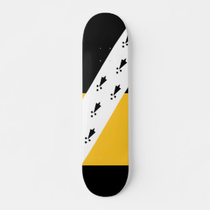 Drapeau de Norfolk Skateboard