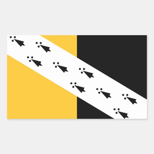 Drapeau de Norfolk Sticker rectangulaire (Devant)