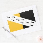 Drapeau de Norfolk Sticker rectangulaire (Enveloppe)