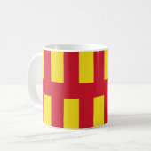 Drapeau de Northumberland Coffee Mug (Devant gauche)