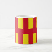 Drapeau de Northumberland Coffee Mug (Centre)