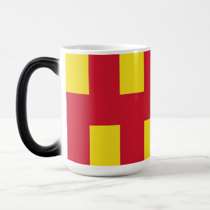Drapeau de Northumberland Magic Mug