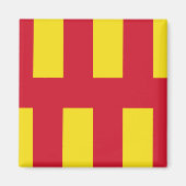 Drapeau de Northumberland Magnet (Devant)