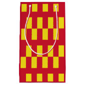 Drapeau de Northumberland petit sac cadeau (Devant)