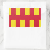 Drapeau de Northumberland Sticker rectangulaire (Sac)