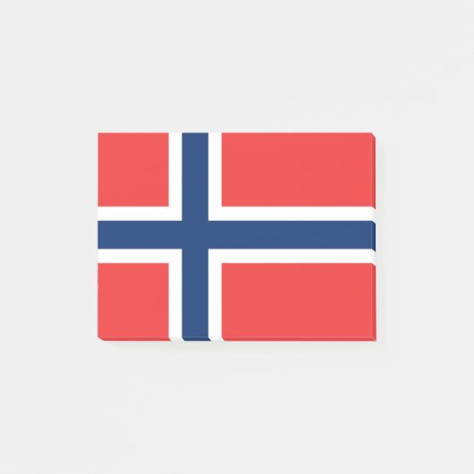 Drapeau de Norvège Post-it® Notes (Devant)