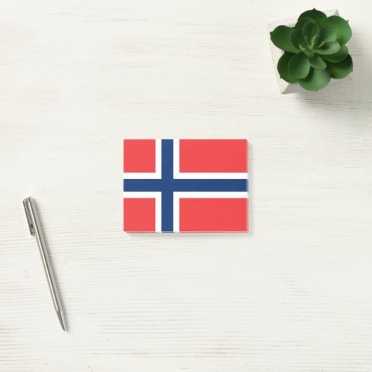 Drapeau de Norvège Post-it® Notes (Bureau)