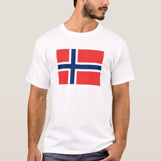 Drapeau de Norvège T-shirt (Devant)