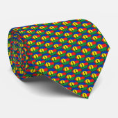 Drapeau de Nouvelle-Calédonie Cravate Honeycomb (Roulé)