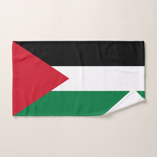 Drapeau de Palestine (Serviette à main)