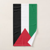 Drapeau de Palestine (Serviette à main)