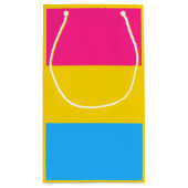 Drapeau de Pansexualité petit sac cadeau (Dos)