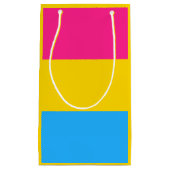 Drapeau de Pansexualité petit sac cadeau (Devant)
