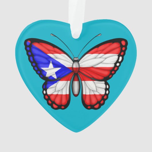Drapeau de papillon de Porto Rico (dos)