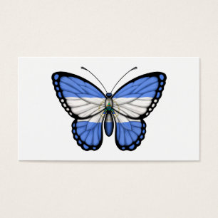 Drapeau de papillon du Nicaragua