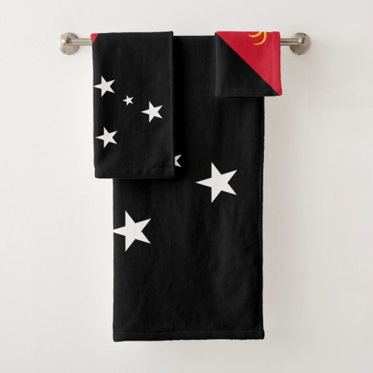 Drapeau de Papouasie-Nouvelle-Guinée (En situation)