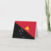 Drapeau de Papouasie-Nouvelle-Guinée (Dos)