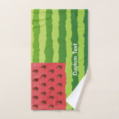 Drapeau de pastèque (Serviette à main)