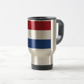 Drapeau de Pays-Bas Travel/Commuter Mug (Devant droit)