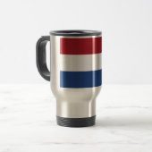 Drapeau de Pays-Bas Travel/Commuter Mug (Devant gauche)