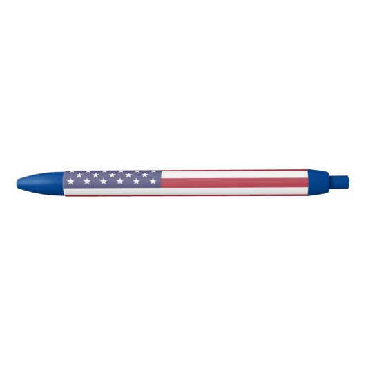 Drapeau de pays USA stylo à bille rétractable (Devant)
