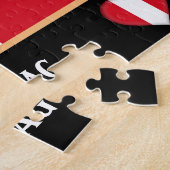 Drapeau de Peruvia / Pérou Jigsaw Puzzle (Côté)