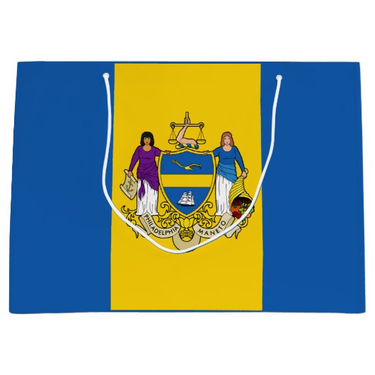 Drapeau de Philadelphie, Pennsylvanie grand sac ca (Devant)