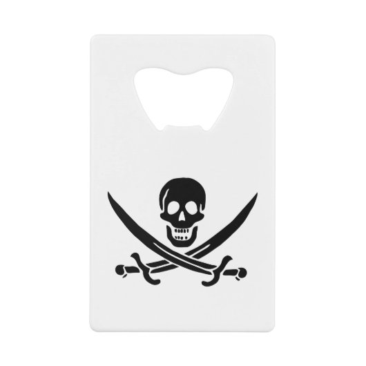 Drapeau de pirate Crâne croisé épées (Devant)