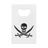 Drapeau de pirate Crâne croisé épées (Dos)