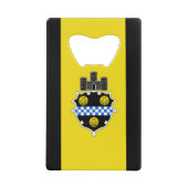 Drapeau de Pittsburgh, Pennsylvanie Carte de crédi (Devant)