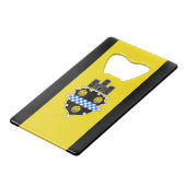 Drapeau de Pittsburgh, Pennsylvanie Carte de crédi (Devant Angle)