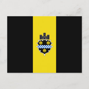 Drapeau de Pittsburgh, Pennsylvanie Carte postale